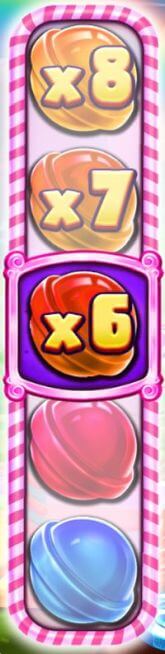 Fitur Pengali Kemenangan Slot Candy Blitz Bombs